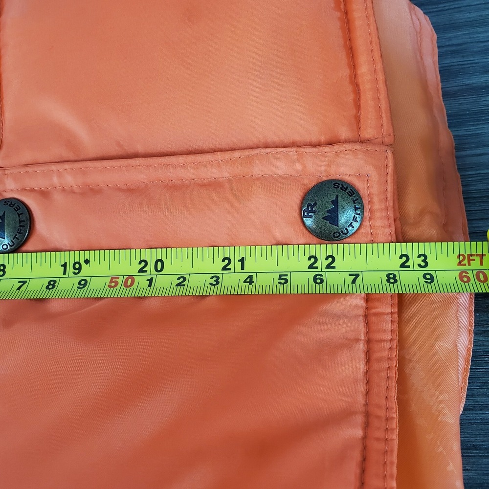 Powder River Outfitters Panhandle‎ Slim DOWN Puffer Vest Sz M Med Hunter Orange - Picture 9 of 9